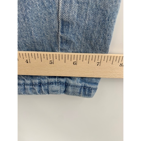 WeWoreWhat Jeans Womens 27 Blue High Rise Straight Leg Light Wash Denim Pants - Picture 9 of 10